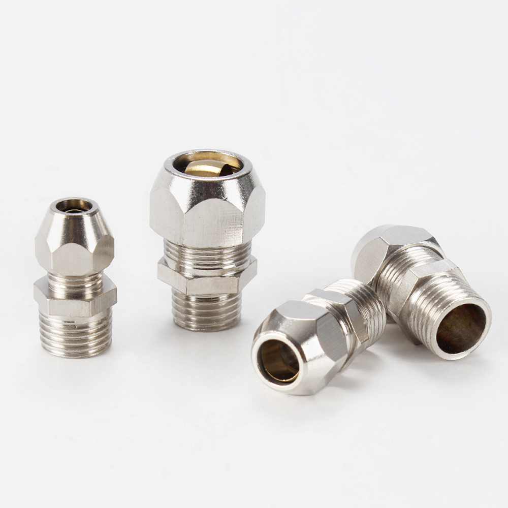 Compression Ferrule Tube Fitti - Compression Fitting Brass avaliação e preço