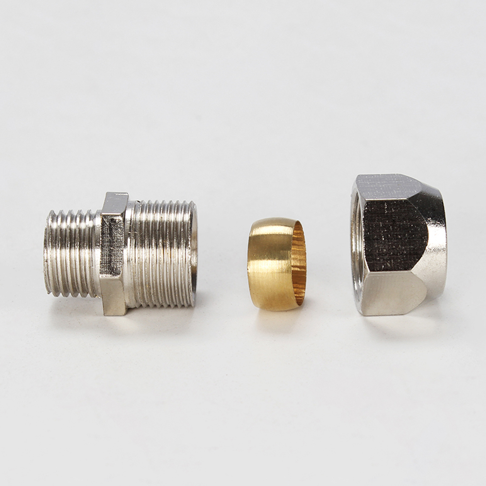 Compression Ferrule Tube Fitti - Compression Fitting Brass avaliação e preço