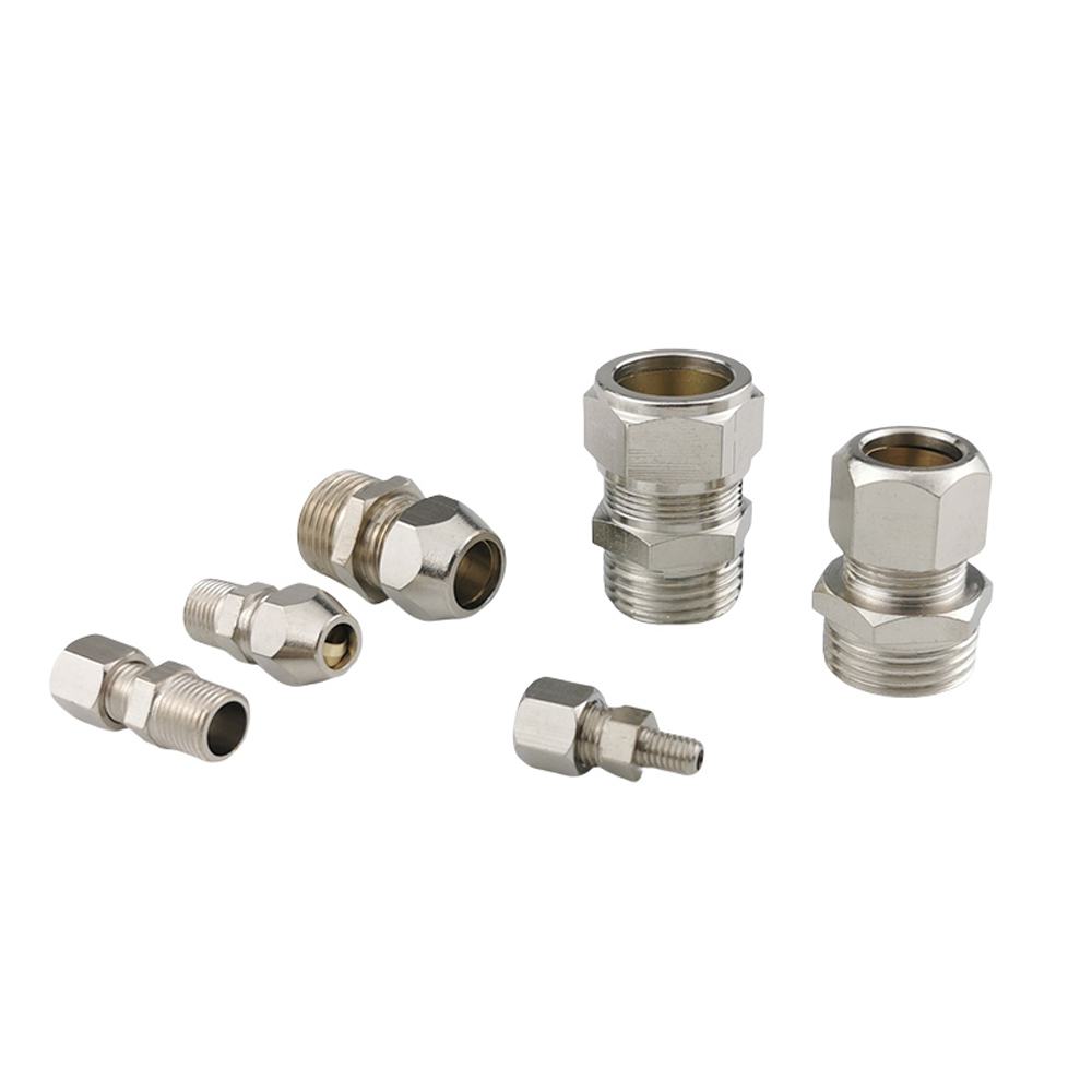 Compression Ferrule Tube Fitti - Compression Fitting Brass avaliação e preço