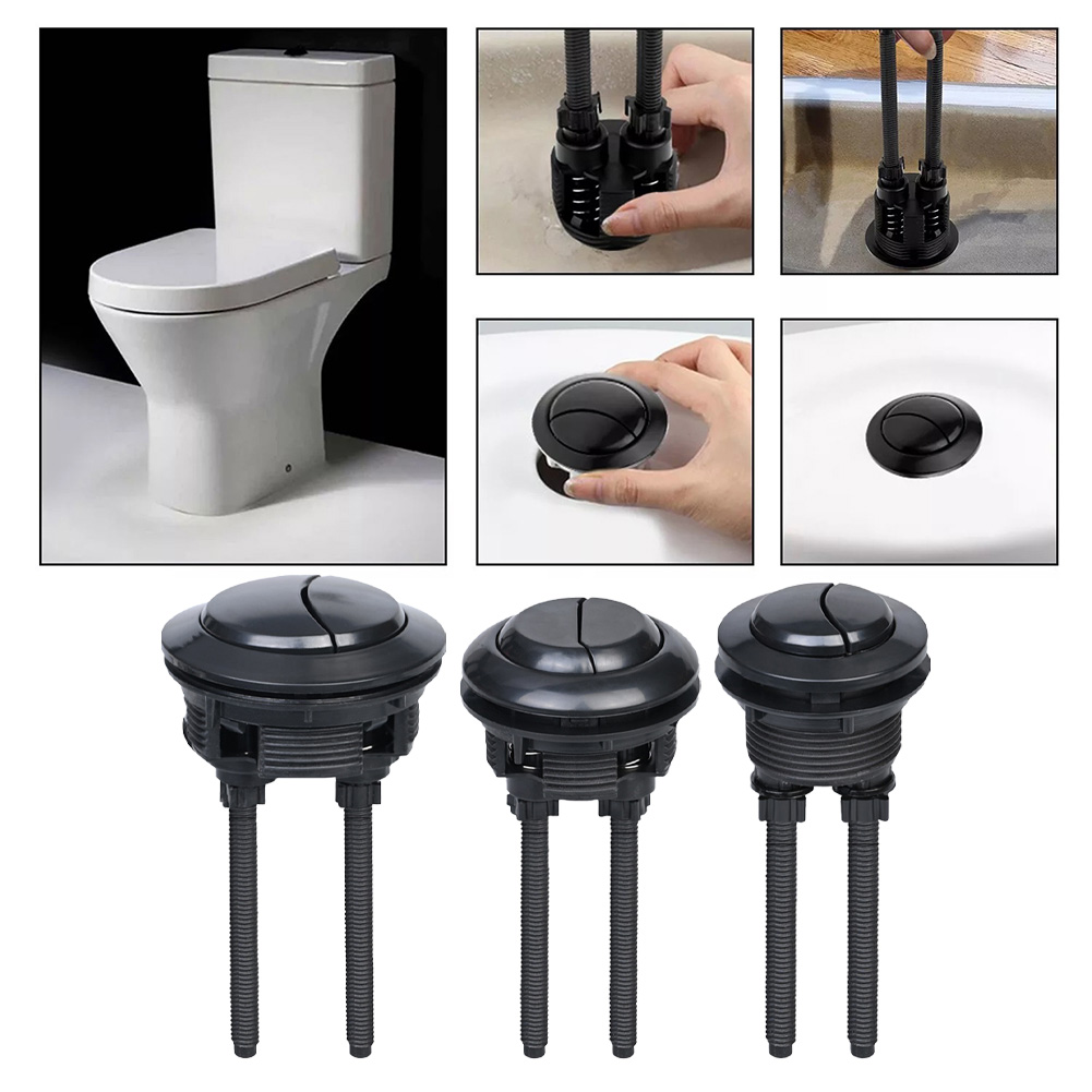 Black Toilet Flush Button 38mm - Toilet Fill Valve avaliação e preço