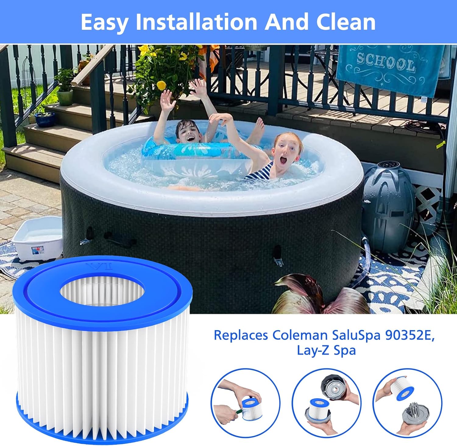 Hot Tub Filter Cartridge Size  - Basin Mixer Cartridge avaliação e preço