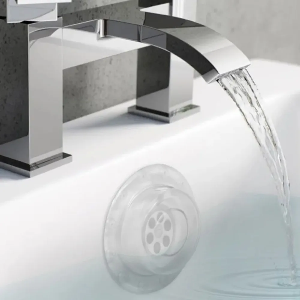 PVC Bath Overflow Drain Cover  - Drain Pipe Clip avaliação e preço