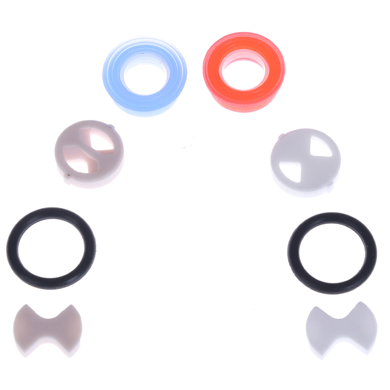 8Pcs Ceramic Disc Washer Set 1 - Silicone Tap Washer avaliação e preço