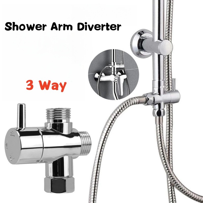 Brass Metal 3 Way Shower Head  - Shower Valve Cartridge avaliação e preço