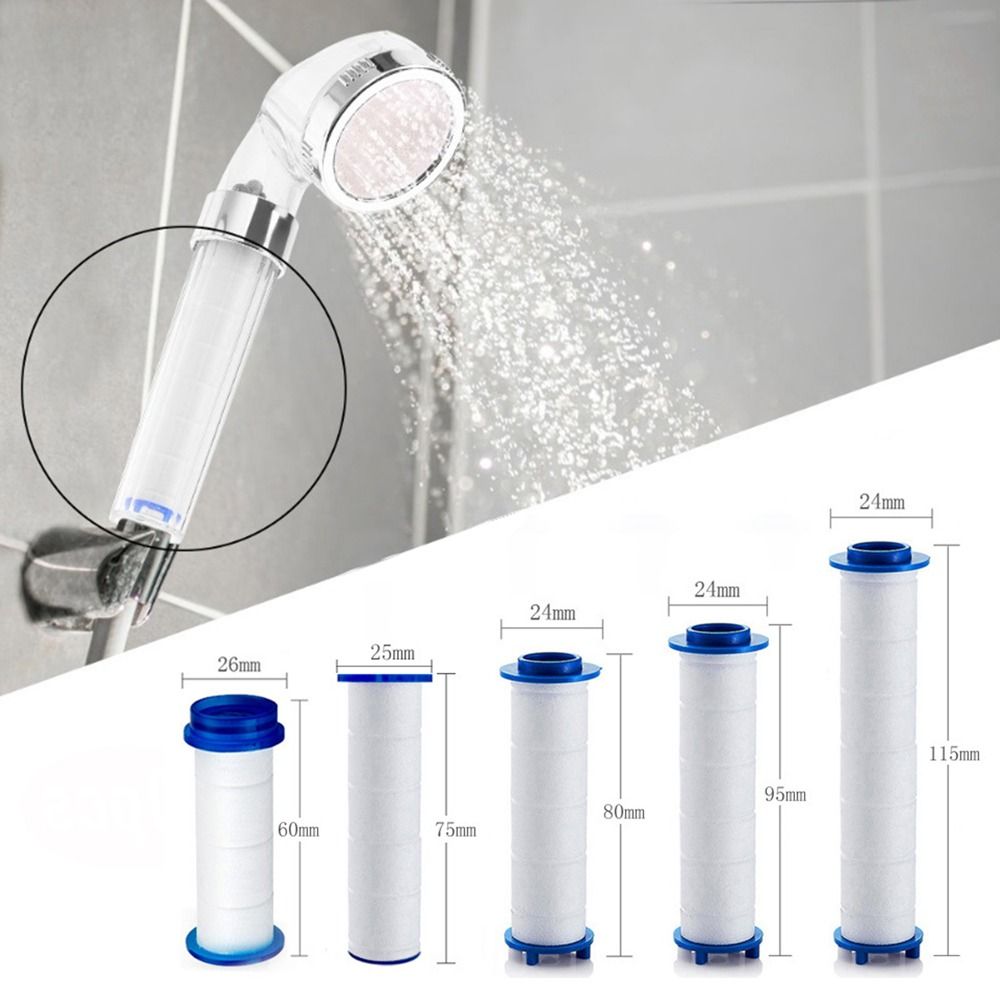 5Pcs PP Cotton Shower Head Rep - Shower Valve Cartridge avaliação e preço
