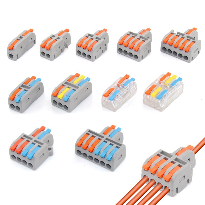 1/5/10 PCS Mini Fast Wiring Ca - Push Fit Connector avaliação e preço