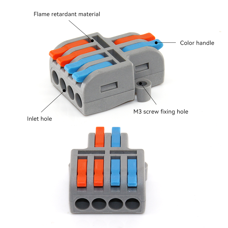 1/5/10 PCS Mini Fast Wiring Ca - Push Fit Connector avaliação e preço
