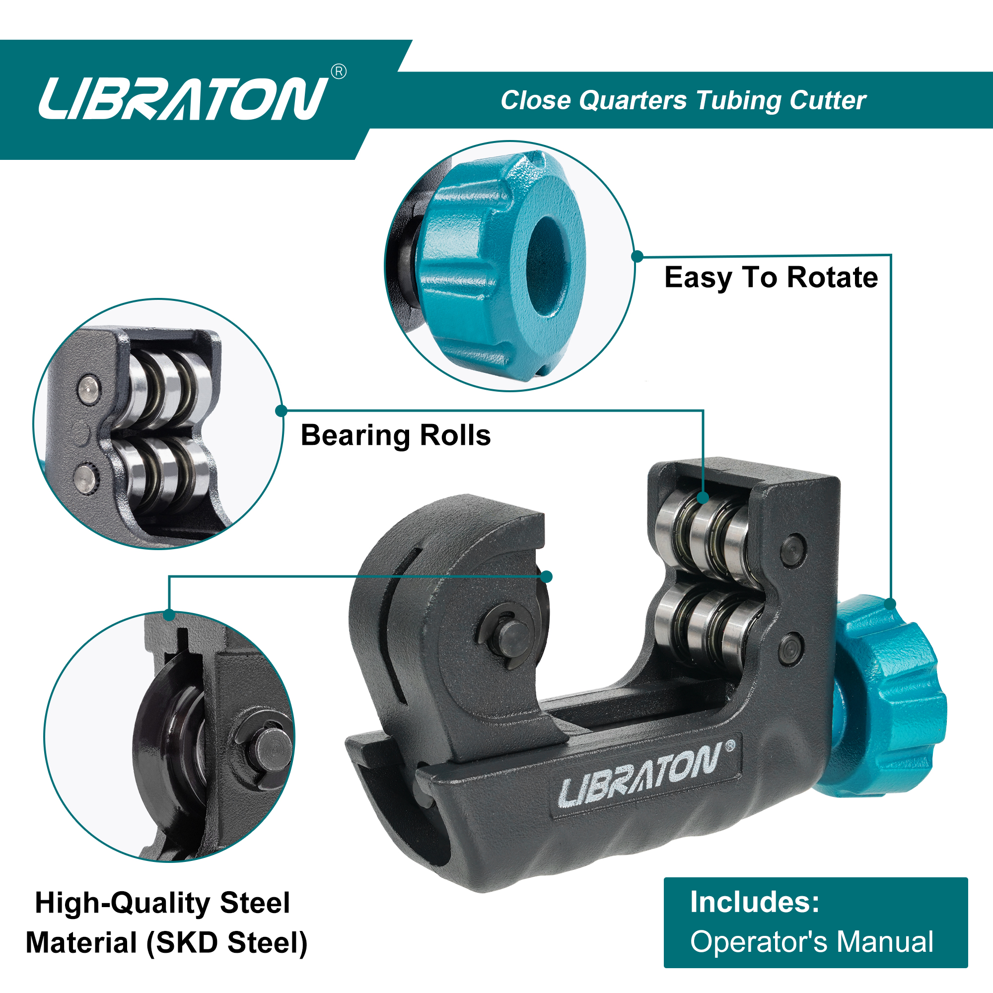Libraton Tubing Cutter 4mm to  - Pipe Cutter Ratchet avaliação e preço