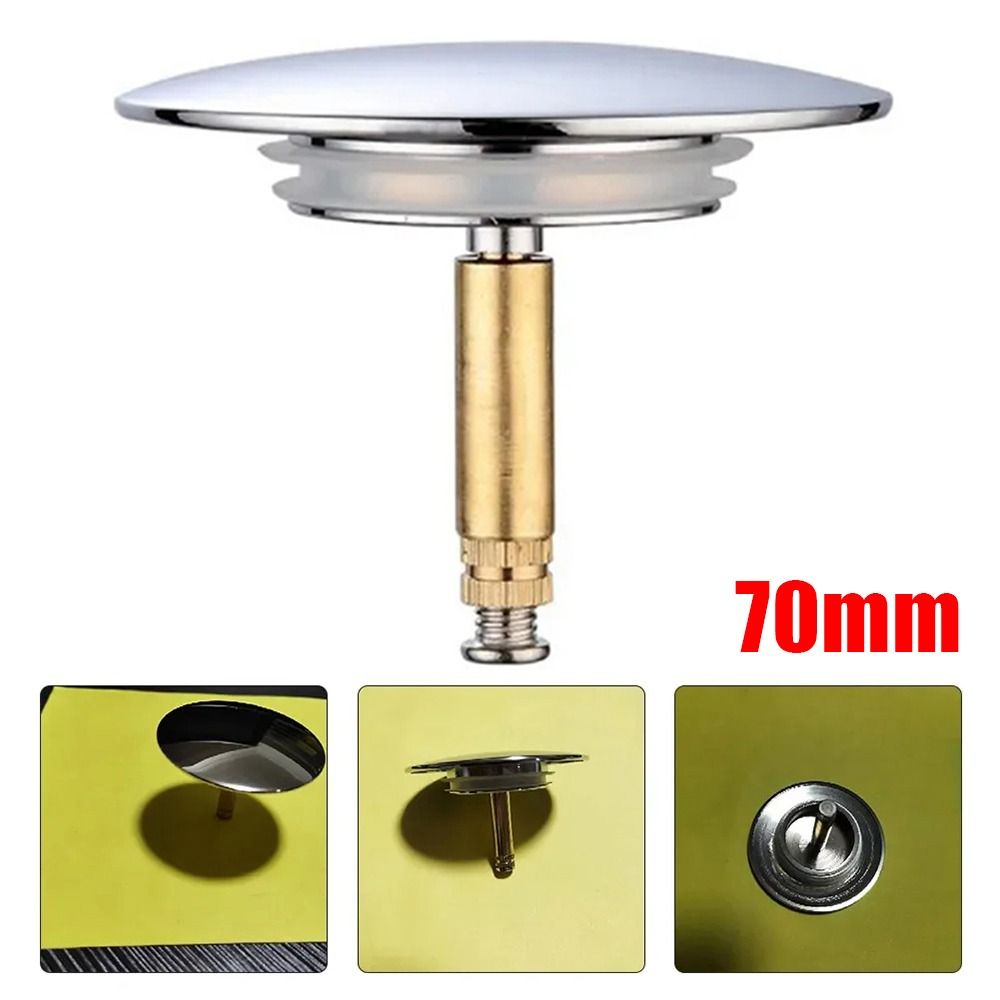 1Pcs New Pop Up Waste Stopper  - Drain Pipe Clip avaliação e preço