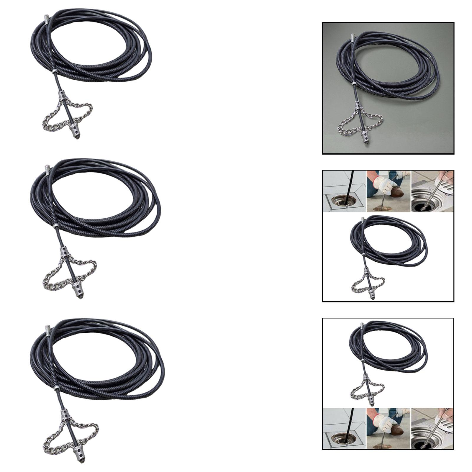 Plumbing Snake Metal Drain Cle - Drain Snake Flexible avaliação e preço