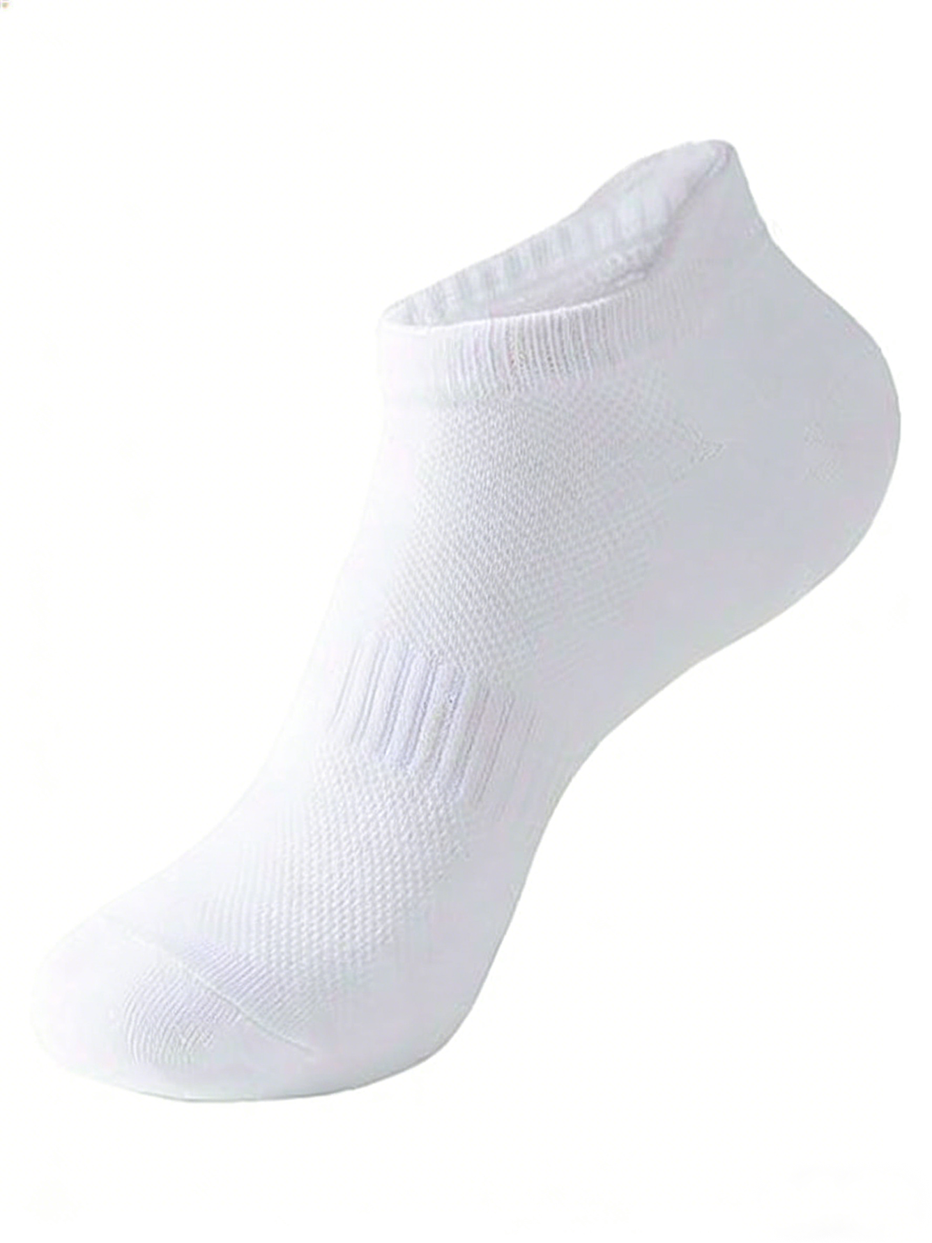 6 Pairs Women Men White Ankle  - Pipe Bending Spring avaliação e preço