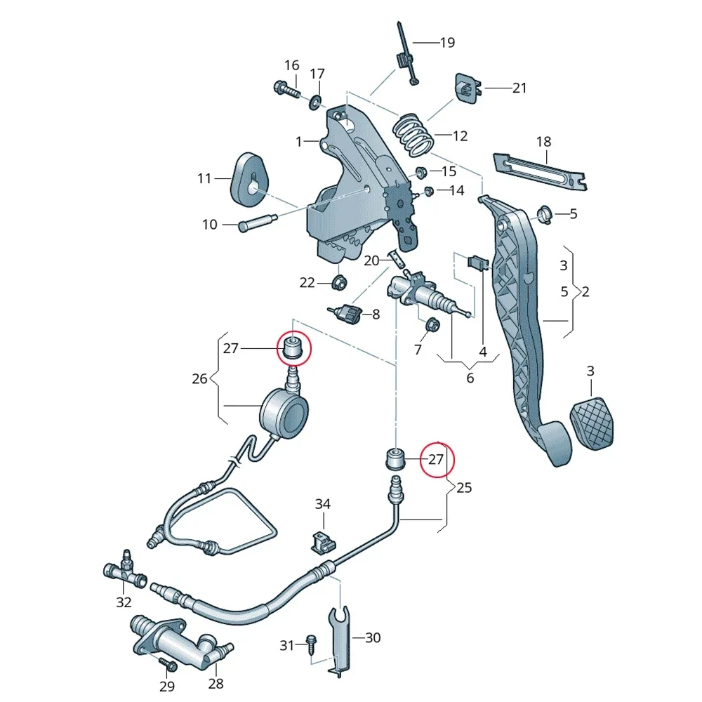 For Fiat Ulysse Peugeot 806 19 - Plastic Pipe Clip avaliação e preço