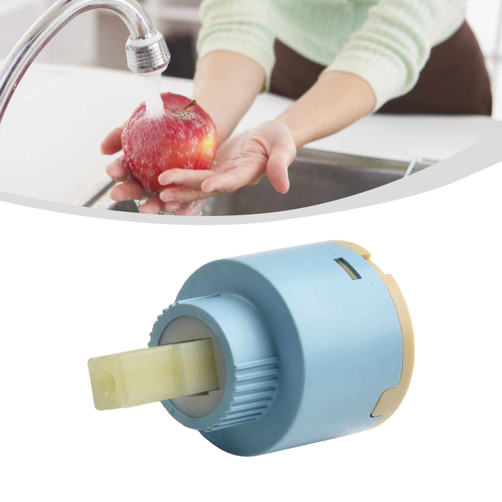 1pc Ceramic Cartridge 35mm/40m - Basin Mixer Cartridge avaliação e preço