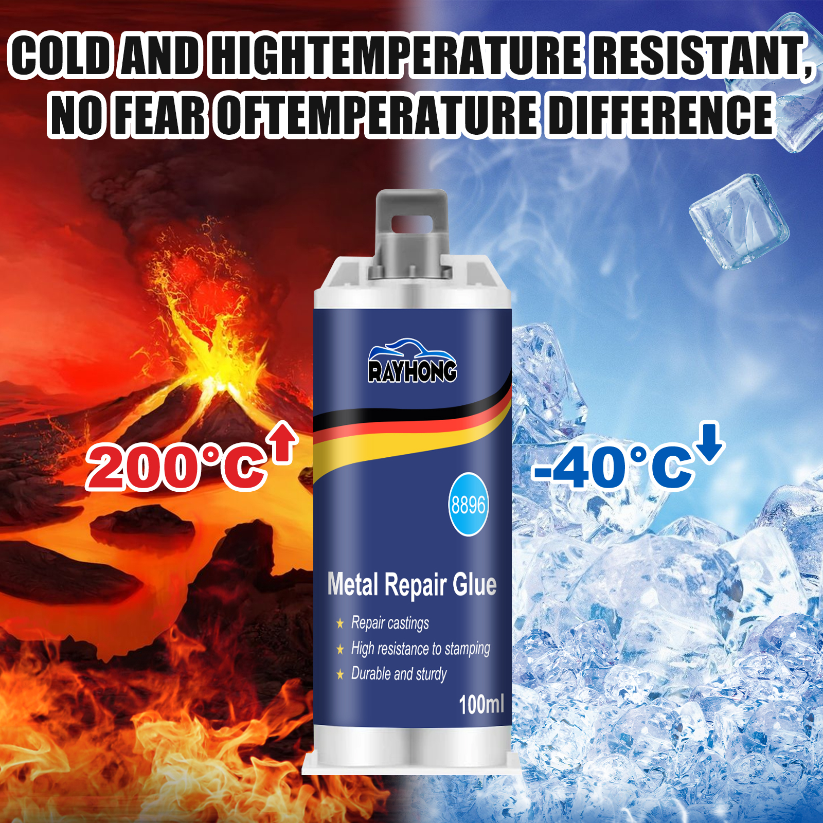 100ml Industrial Metal AB Cast - Solvent Weld Cement avaliação e preço