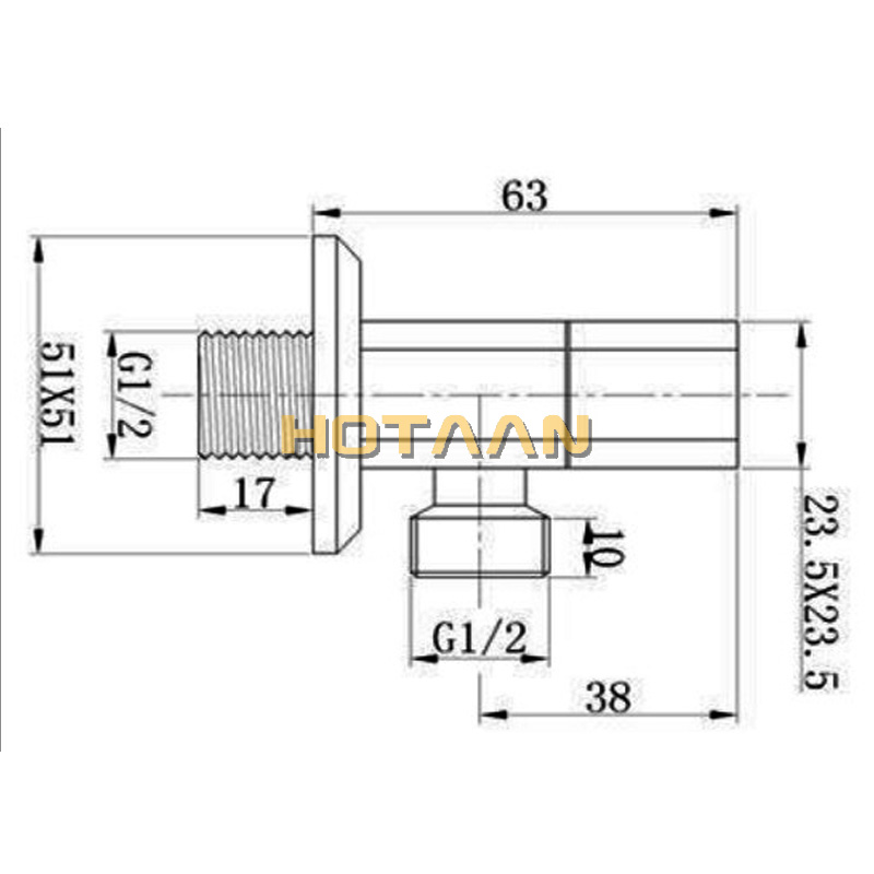 .,Bathroom copper mixing trian - Toilet Fill Valve avaliação e preço