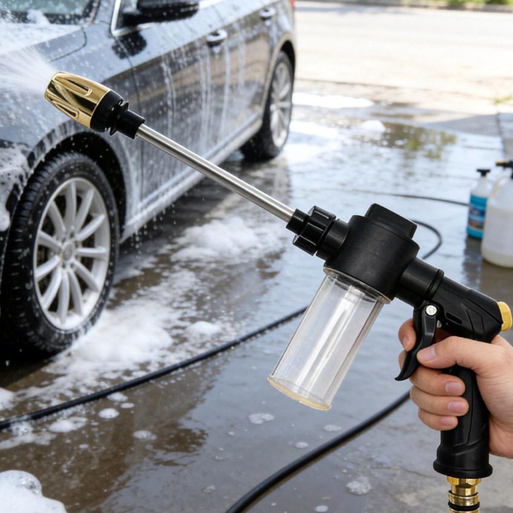 Long Pole Car Washing Tool Wat - Flexible Hose Braided avaliação e preço