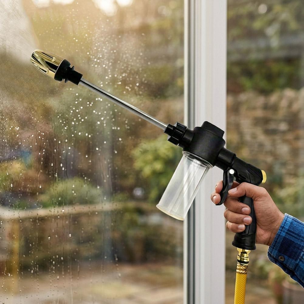 Long Pole Car Washing Tool Wat - Flexible Hose Braided avaliação e preço