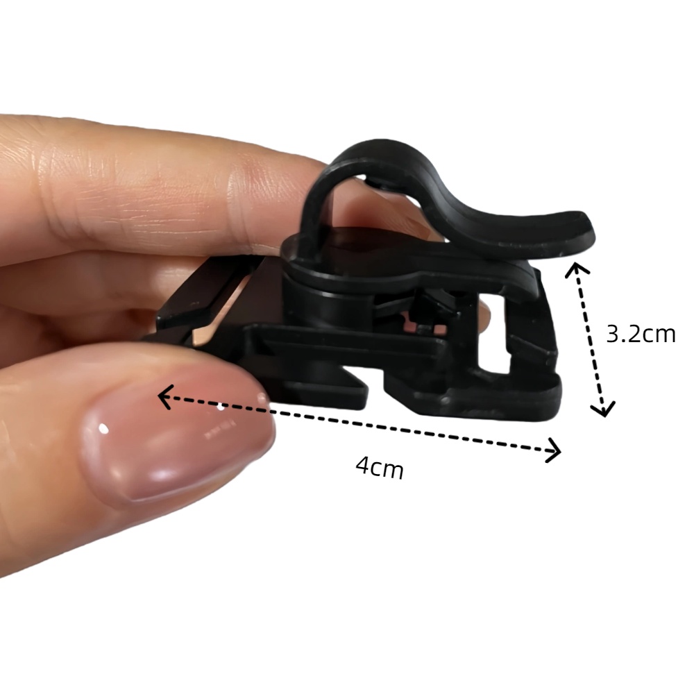 2/4PCS Drinking Tube Clip Rota - Plastic Pipe Clip avaliação e preço