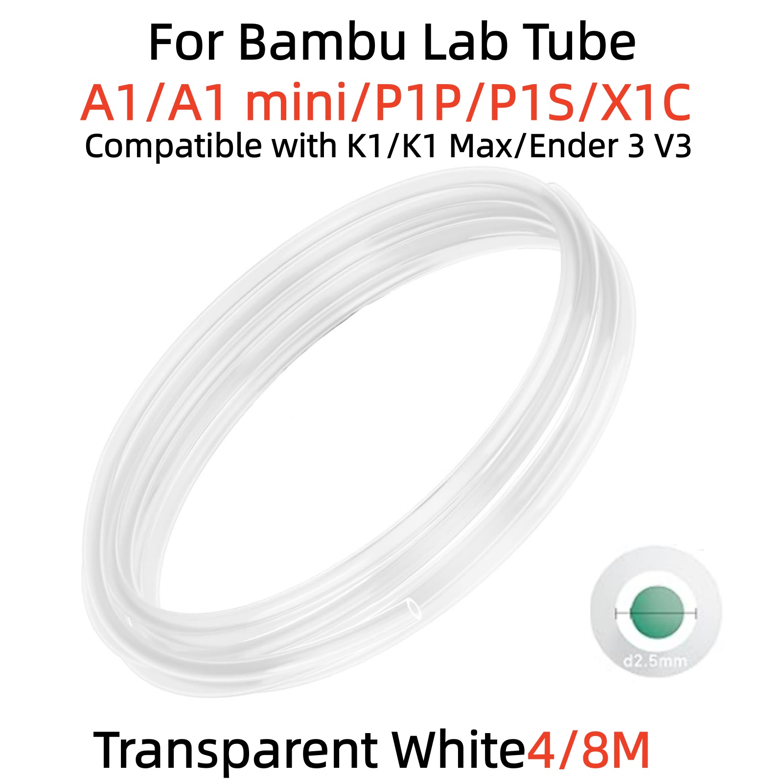 For Bambu Lab Ptfe Tube P1P AM - Ptfe Tape Thread avaliação e preço