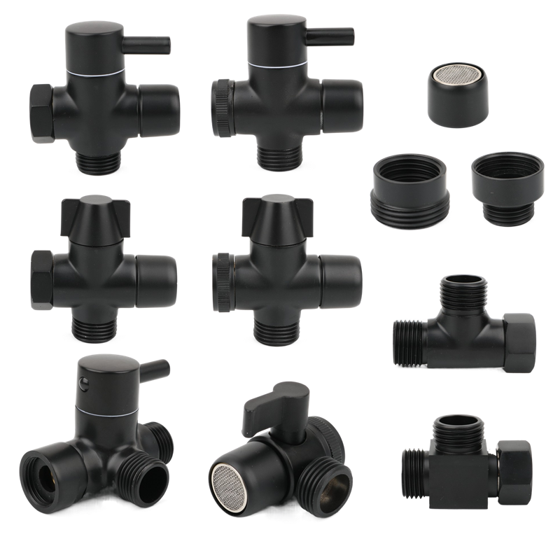 Black Brass Shower Arm Adapter - Shower Valve Cartridge avaliação e preço