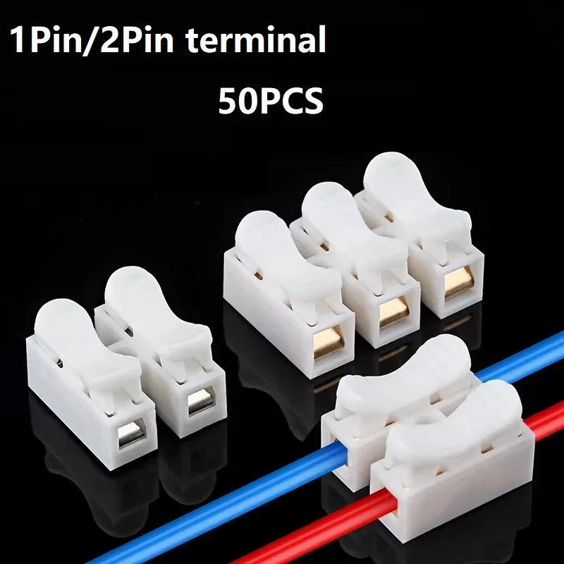 50pcs Push Quick Wire Cable CH - Push Fit Connector avaliação e preço