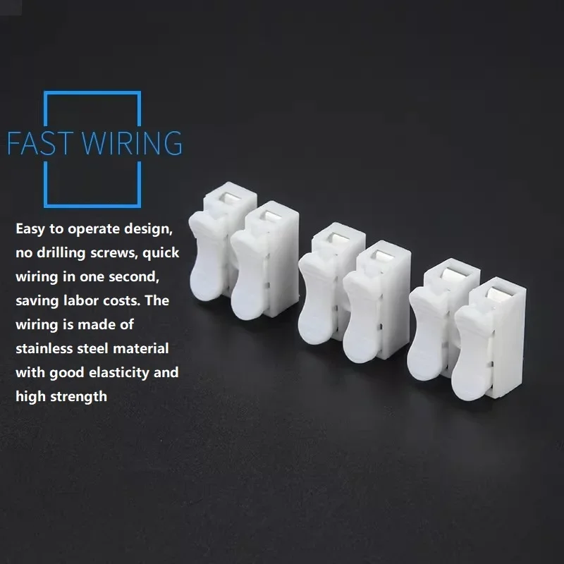 50pcs Push Quick Wire Cable CH - Push Fit Connector avaliação e preço