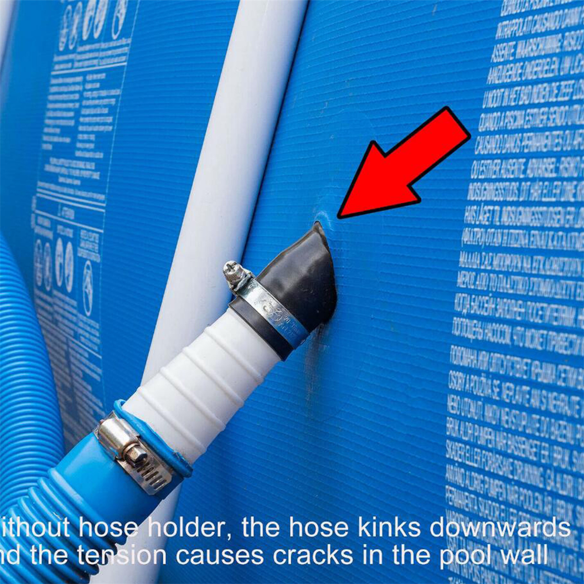 1 Set Swimming Pool Pipe Fixin - Plastic Pipe Clip avaliação e preço