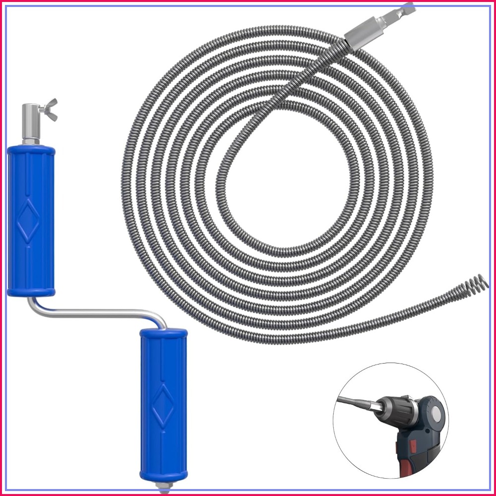 Drain Snake 16.4ft x 6mm Auto  - Drain Snake Flexible avaliação e preço