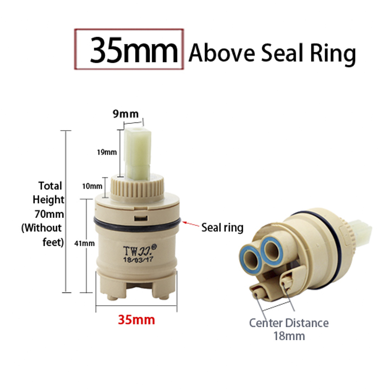 Tap Mixing High spool Valve 35 - Basin Mixer Cartridge avaliação e preço