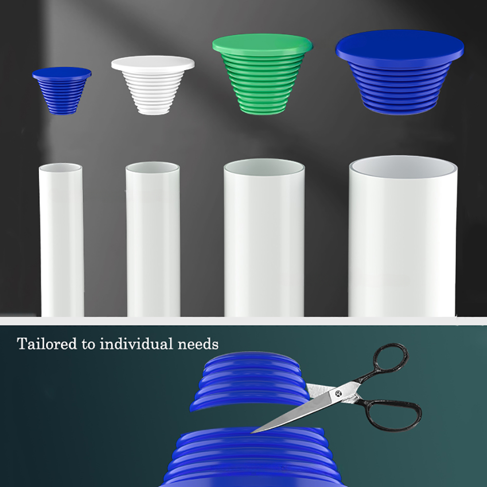 Silicone Sewer Pipe Sealing Ri - Drain Pipe Clip avaliação e preço