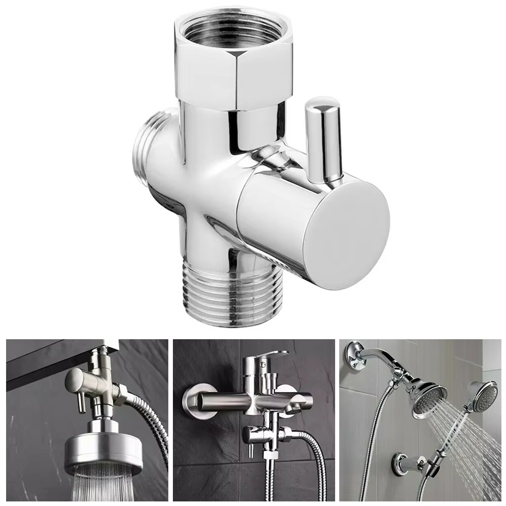 G1/2in 3 Way Diverter Valve T- - Shower Valve Cartridge avaliação e preço
