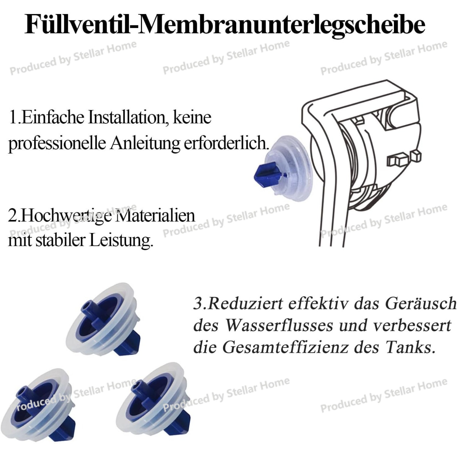 Toilet Fill Valve Diaphragm Re - Toilet Fill Valve avaliação e preço