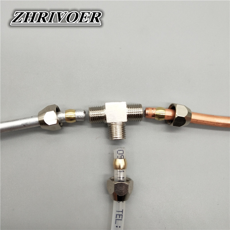 1Pcs Pneumatic Fittings Brass  - Compression Fitting Brass avaliação e preço
