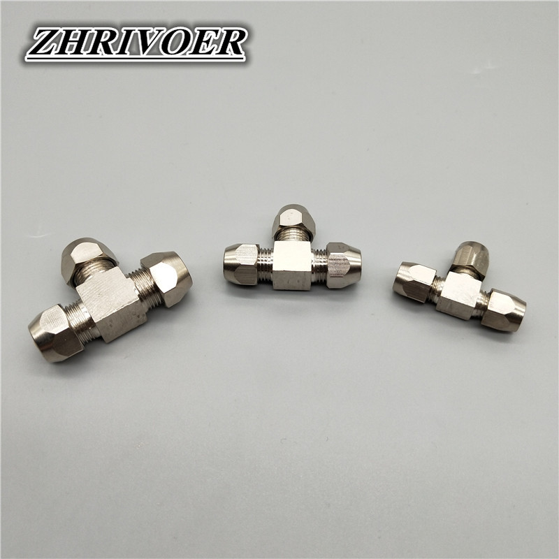 1Pcs Pneumatic Fittings Brass  - Compression Fitting Brass avaliação e preço