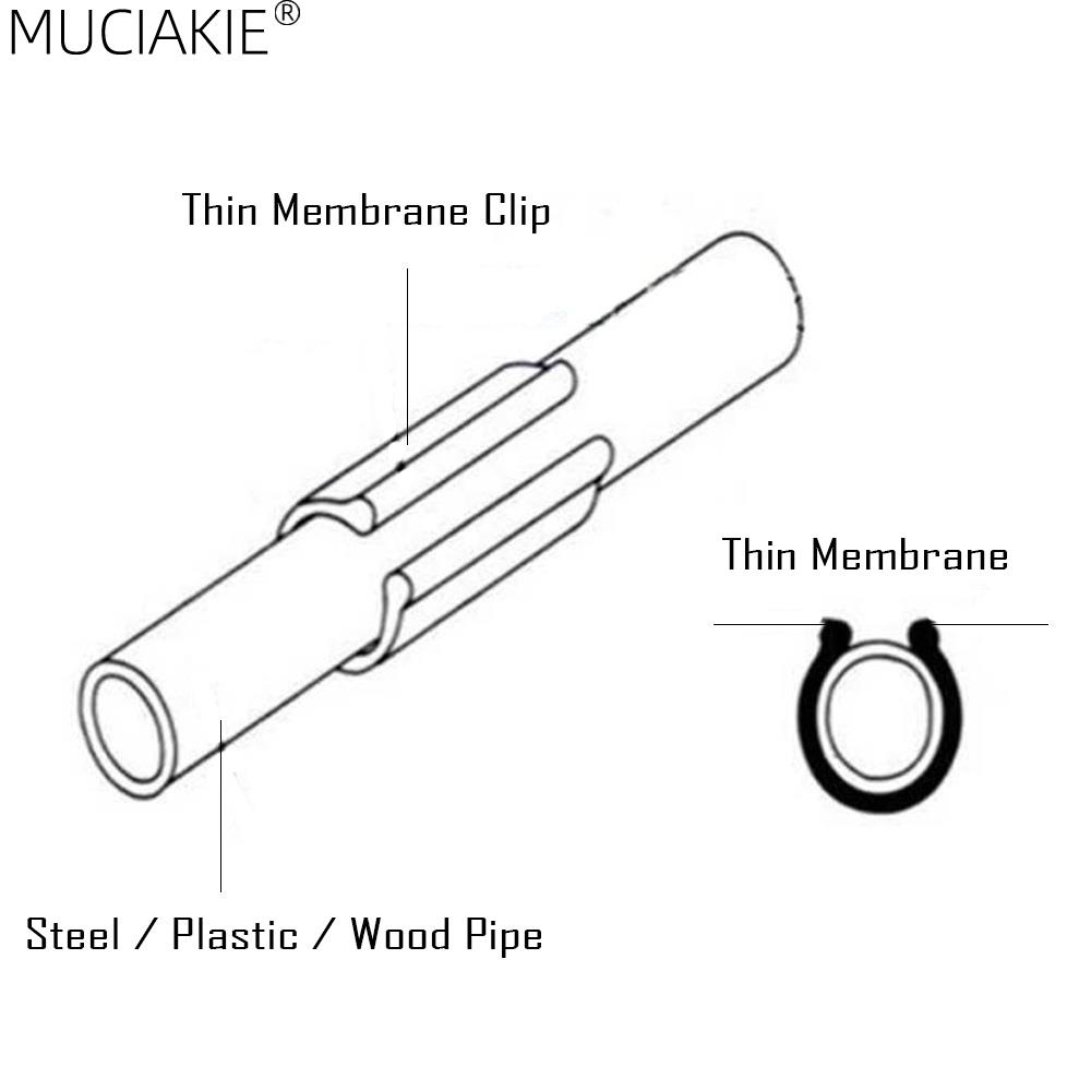 30PCS 19/20/22/25/32MM Garden  - Plastic Pipe Clip avaliação e preço