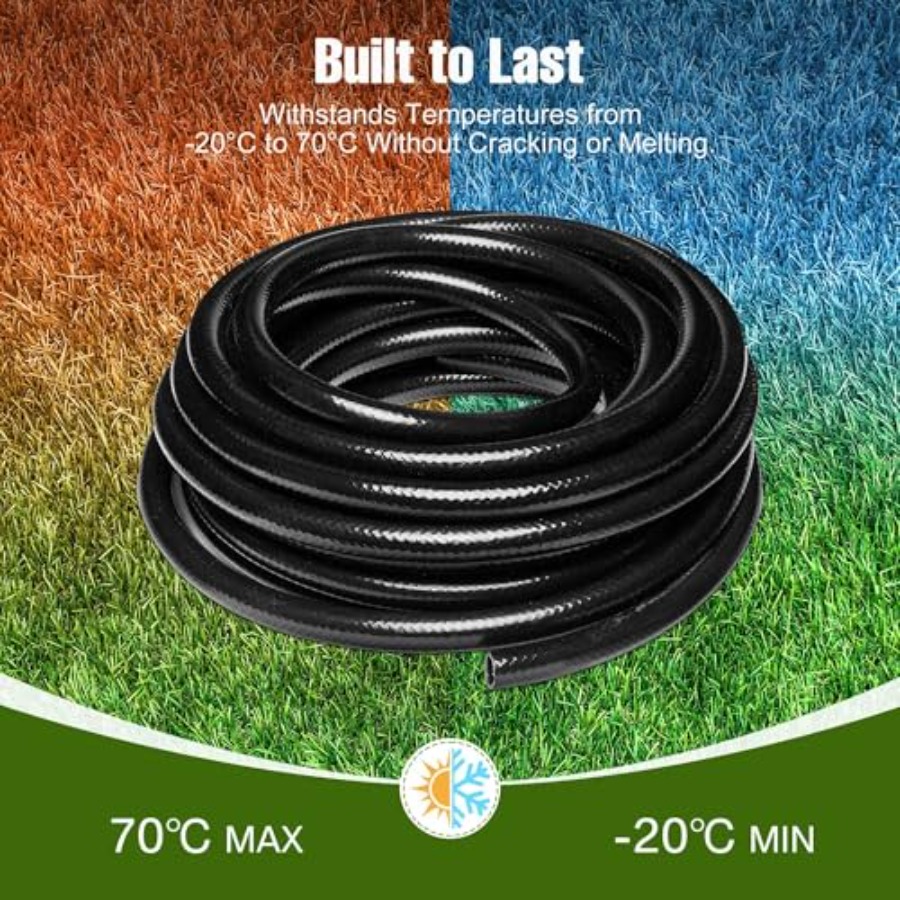 100FT 1/2 Inch Drip Irrigation - Push Fit Connector avaliação e preço