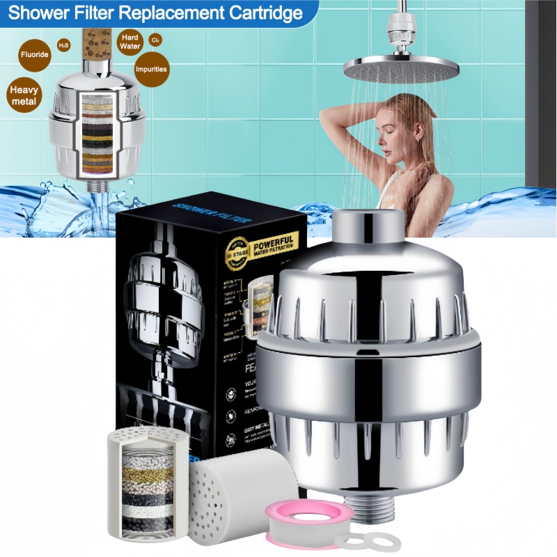 15/20 Stages High Output Showe - Shower Valve Cartridge avaliação e preço