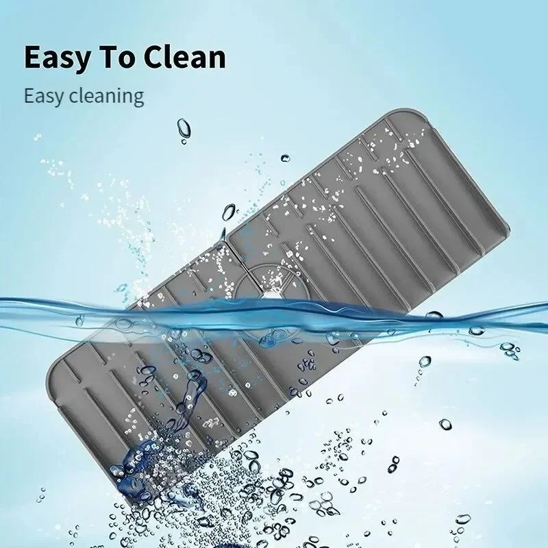 Silicone Faucet Mat Dish Soap  - Silicone Tap Washer avaliação e preço