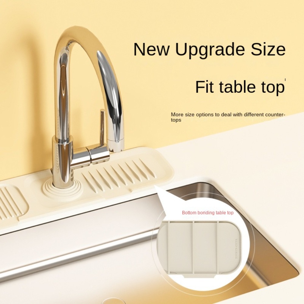 Portable Silicone Faucet Mat 3 - Silicone Tap Washer avaliação e preço