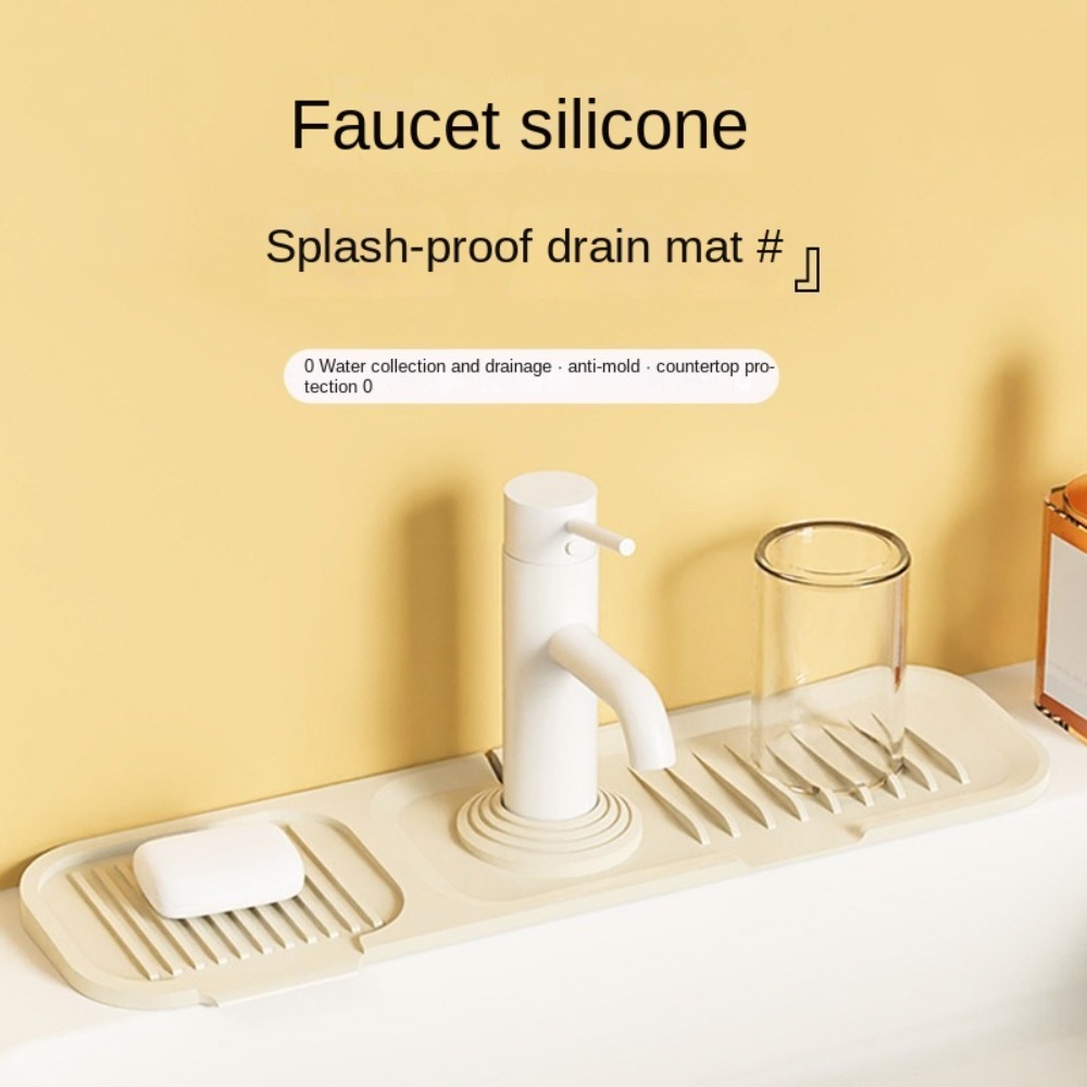 Portable Silicone Faucet Mat 3 - Silicone Tap Washer avaliação e preço