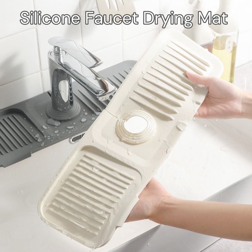 Portable Silicone Faucet Mat 3 - Silicone Tap Washer avaliação e preço
