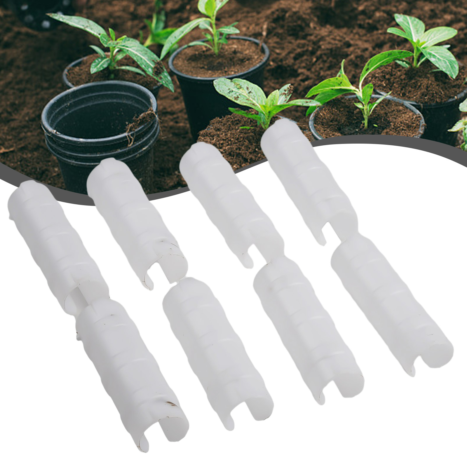 20Pc Greenhouse Frame Film Buc - Plastic Pipe Clip avaliação e preço