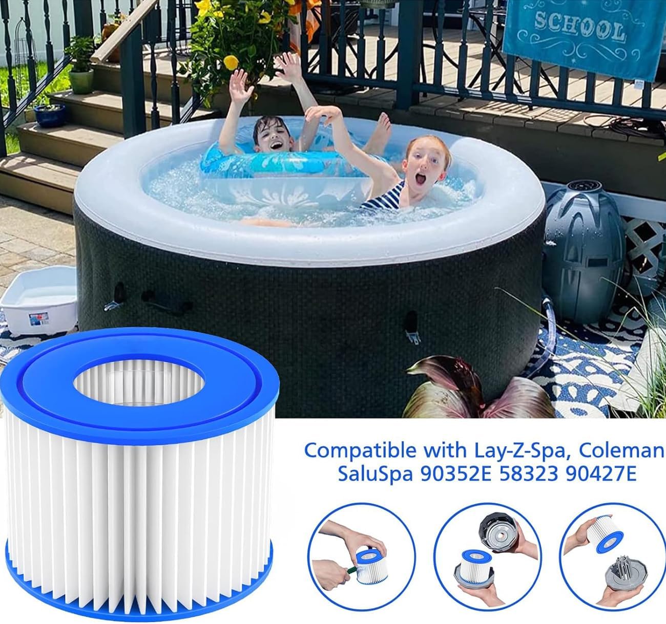 Hot Tub Filter for Bestway Fil - Basin Mixer Cartridge avaliação e preço