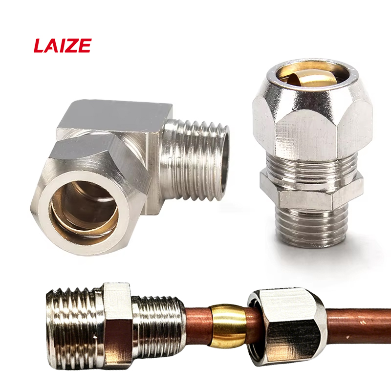 Brass Ferrule Fittings Compres - Compression Fitting Brass avaliação e preço